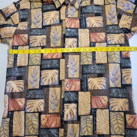 Tori Richard Lawn Hawaiian Camp Casual Button Down Shirt Cotton USA - Picture 7 of 8